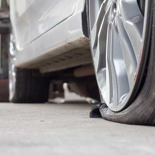 services flat tire change