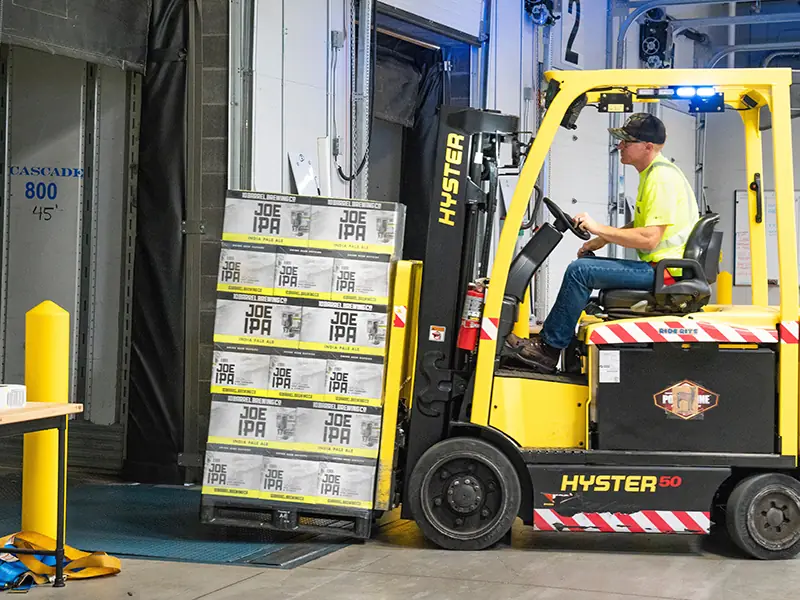 Forklift Towing in Dallas, TX by Dawson Tow Service